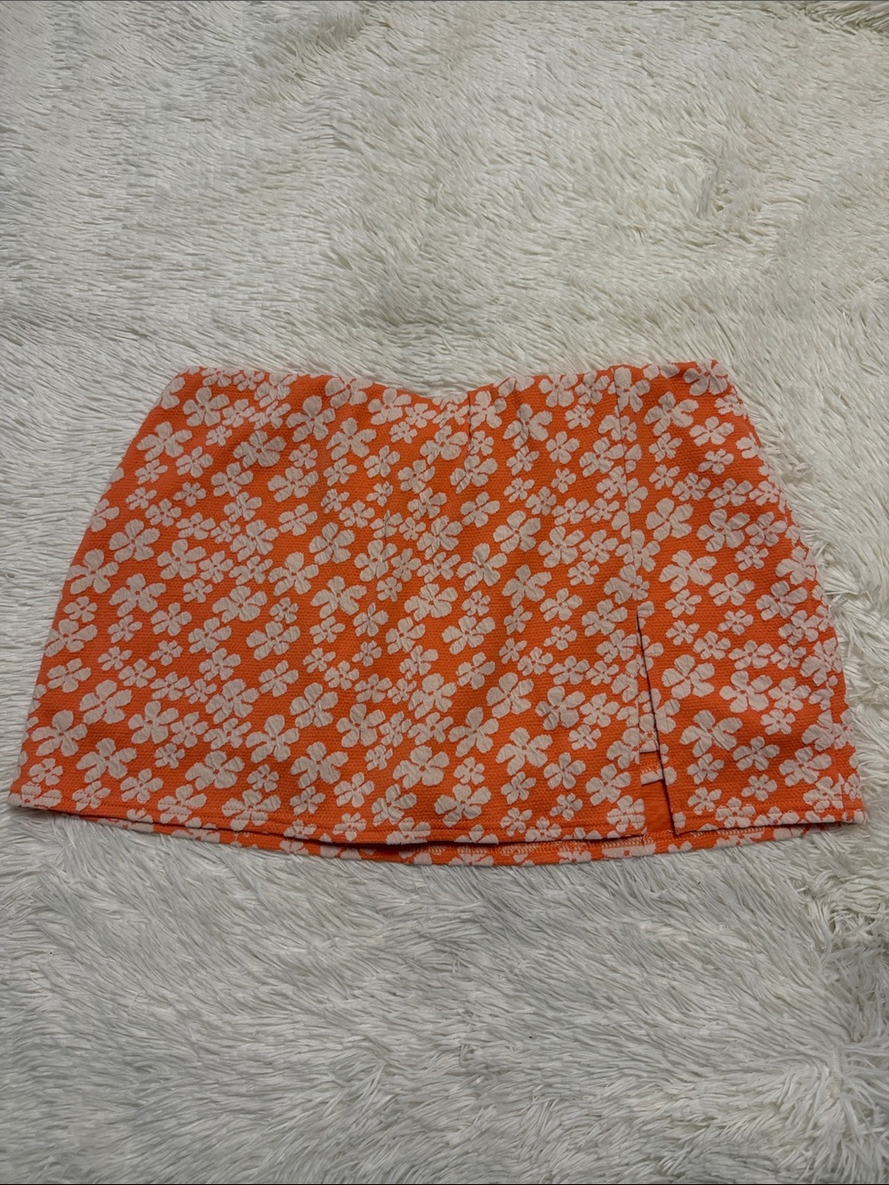 American Eagle Outfitters Orange Floral Mini
